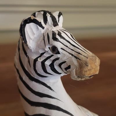 Hand Carved Jointed Wooden Shelf Sitter Jungle Animals (D-KD)