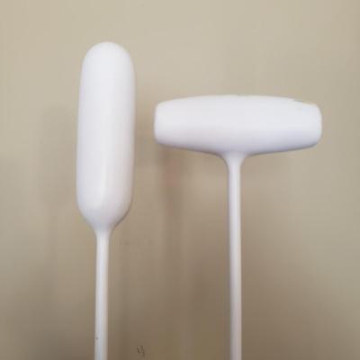 White Wood and Metal Sculpture (D-KD)