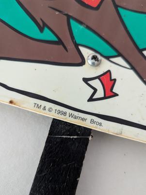 1996 Warner Bros. Tasmanian Devil Yard Sign
