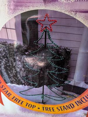 3D Tube Light Tree 60" Outdoor/Indoor Choice 1