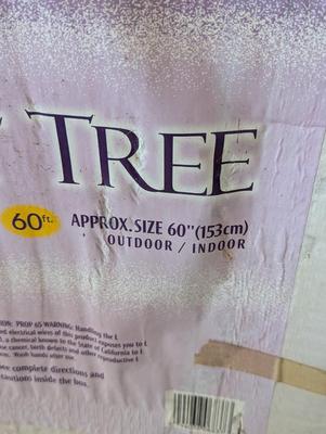 3D Tube Light Tree 60" Outdoor/Indoor Choice 1