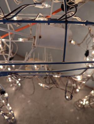 Articulated Illuminated Reindeer Figure Yard Art