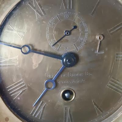 LOT 38: Chelsea Clock Co. Brass Maritime Ship Clock