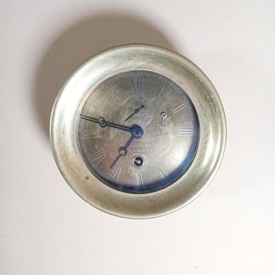 LOT 38: Chelsea Clock Co. Brass Maritime Ship Clock