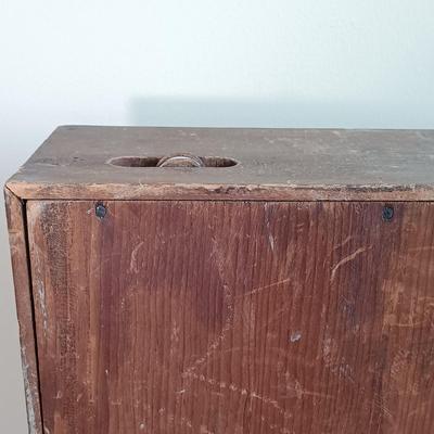 LOT 49: Antique New Haven Clock Co. Reverse Painted Thirty Hour Shelf Clock