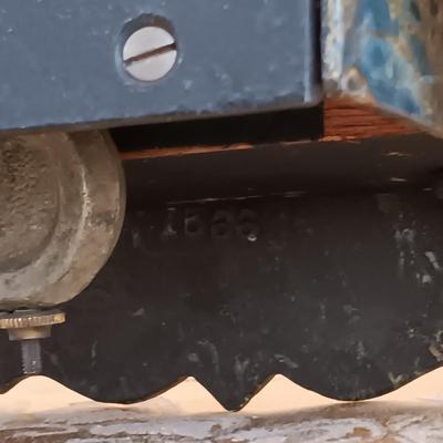 LOT 51: Antique 19th Century Iron Cased Mantle Clock