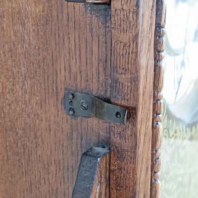 LOT 52: Antique Waterbury Clock Co. Gingerbread Kitchen Clock