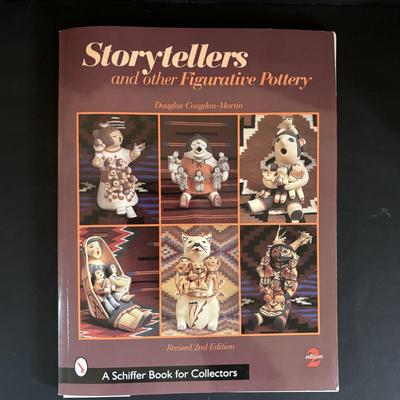 LOT 86: Linda L. Fragua Jemez Pueblo Pottery Storyteller,Native American Acoma Hand Painted Pottery Seed Pot, S. Phillips &...