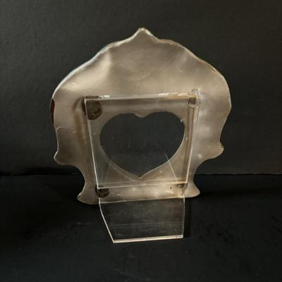 LOT 88: Raku Art Studio Pottery Flat Cat Figures, Raku Picture Frames, Cat Pottery Planters, Card/Picture Holder & Pottery Tray