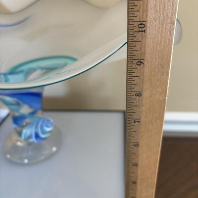 LOT 91: GORGEOUS 1997 Barry Entner Art Glass Sculpture Signed & Dated by Artist