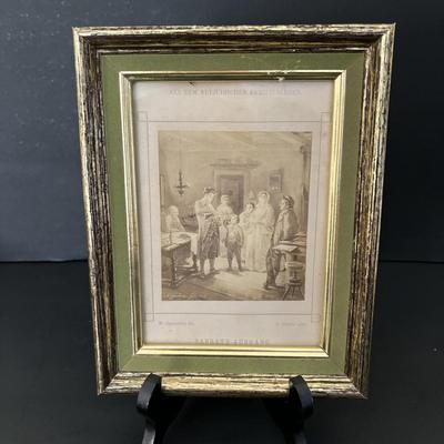 LOT 94: Antique/Vintage J. Schafer Prints of M. Oppenheim Portraits of a Traditional Jewish Family