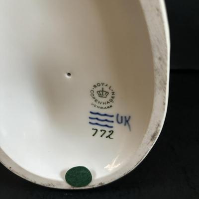 LOT 102: Royal Copenhagen Figurine #772: Boy with Stubborn Calf