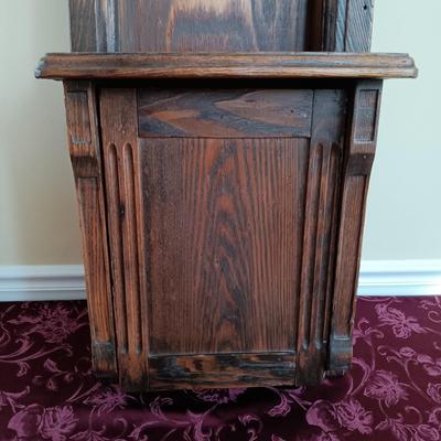 LOT 149: Antique Prayer / Altar Cabinet