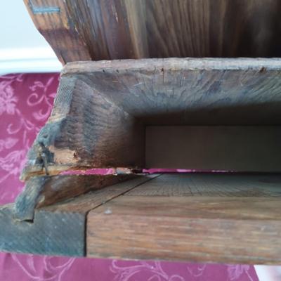 LOT 149: Antique Prayer / Altar Cabinet