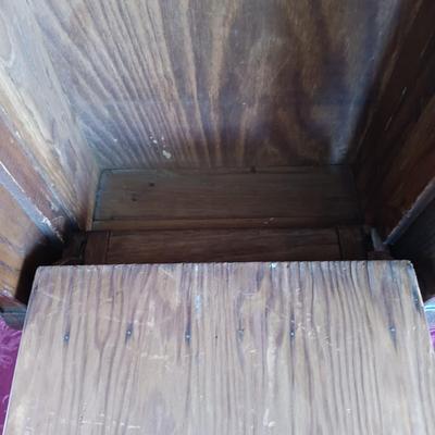 LOT 149: Antique Prayer / Altar Cabinet