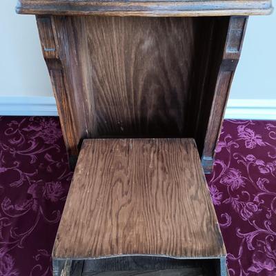 LOT 149: Antique Prayer / Altar Cabinet