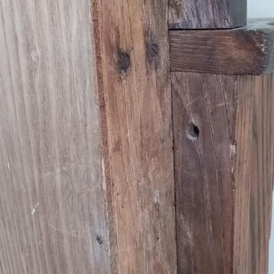 LOT 149: Antique Prayer / Altar Cabinet