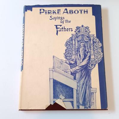 LOT 150: Vintage Haggadah Facsimile with Map, Pirké Aboth In Etching by Saul Roskin 1940, The Book of Letters 1975 & More