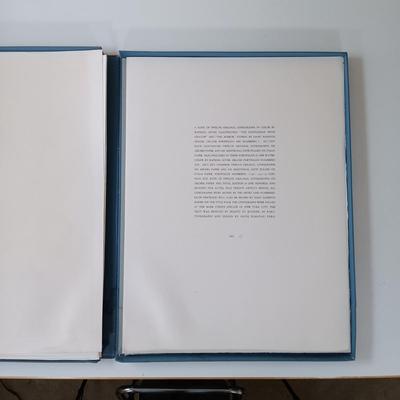 LOT 155: Signed and Numbered 1970 Raphael Soyer The Mirror and The Gentleman of Cracow Portfolio of 12 Lithograph Illustrations