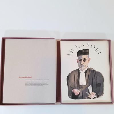 LOT 156: 1984 Limited Edition Signed The Dreyfus Affair: The Ben Shahn Prints