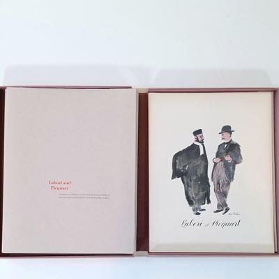LOT 156: 1984 Limited Edition Signed The Dreyfus Affair: The Ben Shahn Prints