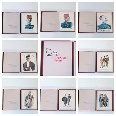 LOT 156: 1984 Limited Edition Signed The Dreyfus Affair: The Ben Shahn Prints
