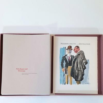 LOT 156: 1984 Limited Edition Signed The Dreyfus Affair: The Ben Shahn Prints