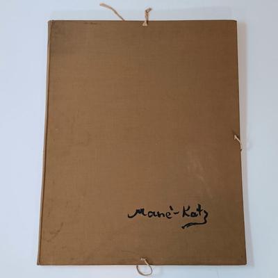 LOT 157: 1966 Emmanuel Mané-Katz Douze Lithographies Portfolio of 12 Signed Color LARGE Lithographs