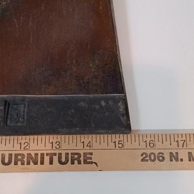 LOT 158: Raku Pottery Whale Wall Art with Jean James Whale Themed Paper Collage