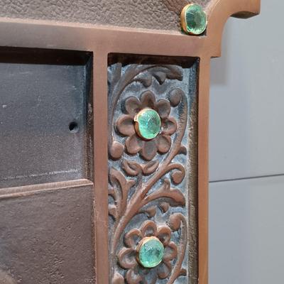 LOT 160: Large Brass/Bronze Jewish Memorial Plaque