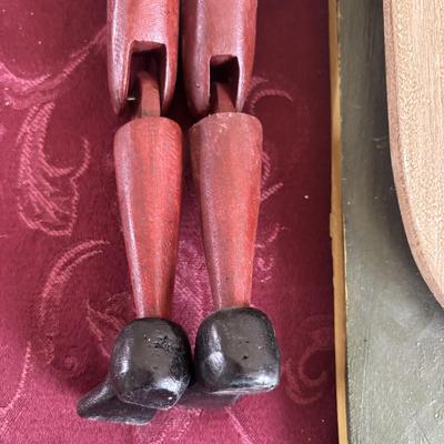 LOT 191: Antique Early 20th Century Dancing Minstrel Black Americana Toy