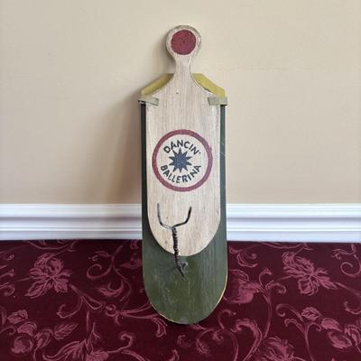 LOT 191: Antique Early 20th Century Dancing Minstrel Black Americana Toy