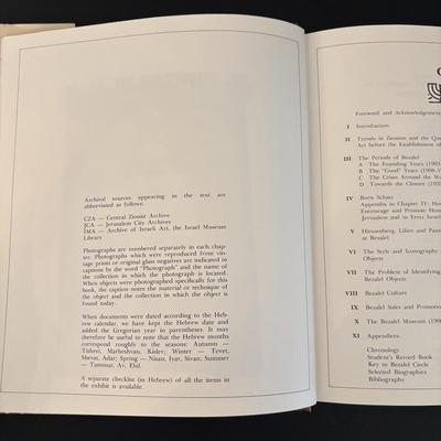 LOT 192: Copper Judaica Relief Art "The Scribe" Book Plates & Books