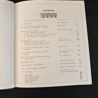 LOT 192: Copper Judaica Relief Art "The Scribe" Book Plates & Books