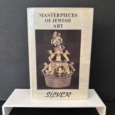 LOT 192: Copper Judaica Relief Art "The Scribe" Book Plates & Books