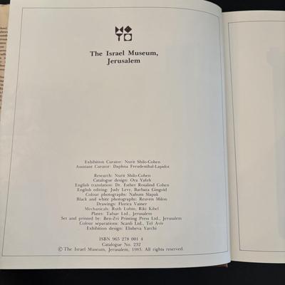 LOT 192: Copper Judaica Relief Art "The Scribe" Book Plates & Books