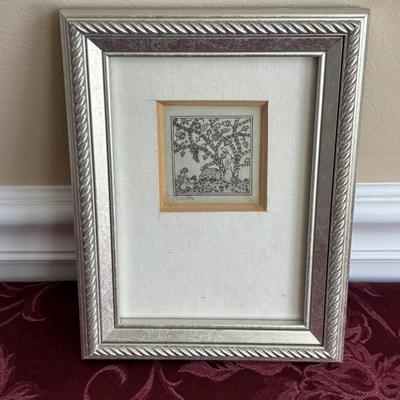 LOT 197: Joseph Budko Engraving/Woodcut Block Prints