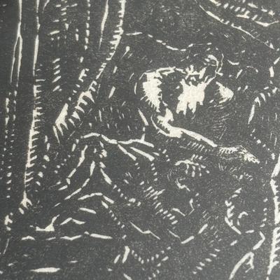 LOT 197: Joseph Budko Engraving/Woodcut Block Prints