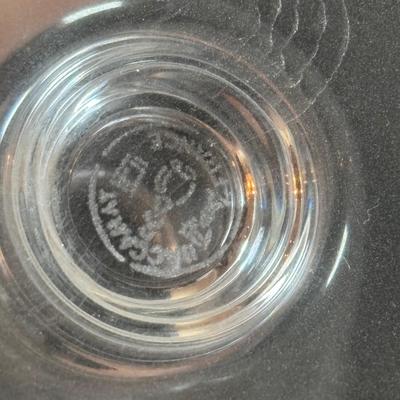 LOT 201: Baccarat Renaissance (Cut) Crystal Wine Glasses