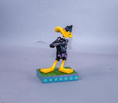 JIM SHORE "LOONEY TOONS" - TEMPERAMENTAL DUCK FIGURE