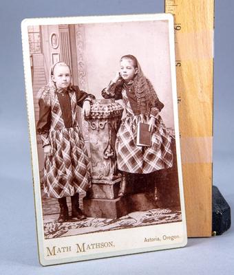 PAIR OF CABINET PHOTOS - CIRCA 1900