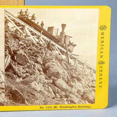 MT. WASHINGTON RAILWAY - STEREOVIEW