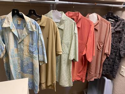 NICE MEN’S BUTTON-DOWN SHIRTS, SHORT SLEEVE