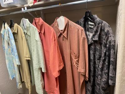 NICE MEN’S BUTTON-DOWN SHIRTS, SHORT SLEEVE