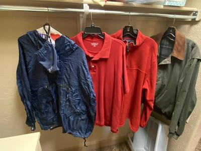MEN’S JACKETS AND SHIRTS XL