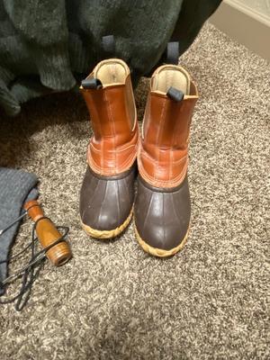 SIZE 10 CABELA’S BOOTS, WINDPROOF SWEATER, ORVIS HUNTING VEST, DUCK CALL & GLOVES