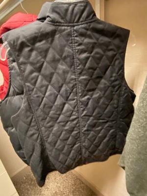 WOMEN’S Kenneth Cole & Old Navy DOWN VESTS, LEVI JEANS AND CABELA’S WINDSTOPPER WOOL SWEATER