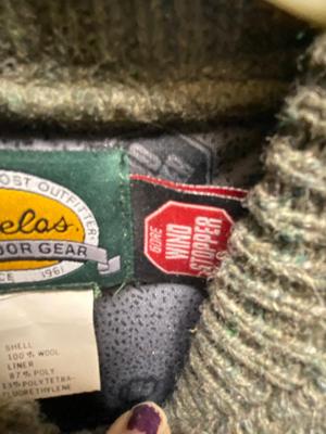 WOMEN’S Kenneth Cole & Old Navy DOWN VESTS, LEVI JEANS AND CABELA’S WINDSTOPPER WOOL SWEATER