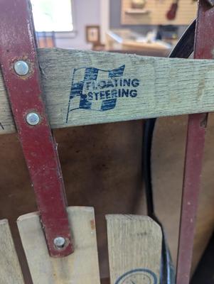 Vintage Paris Steering Champion Sled