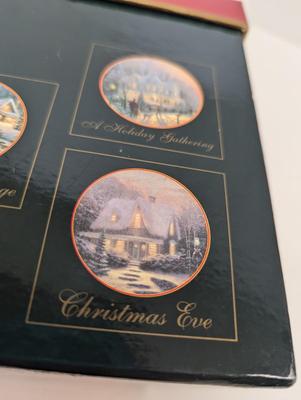Thomas Kinkade Celebrate The Season Handcrafted Ornaments